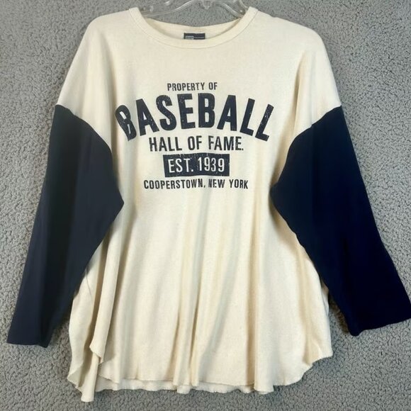 Vintage National Baseball Hall Of Fame T Shirt Mens Size XL Coopertown NY USA - Picture 1 of 3